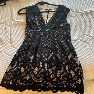Free people lace dress. Size 2